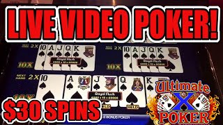 ♥️ ♠️ Live  High Limit Video Poker ♣️ ♦️ Ultimate X Double Double Bonus! screenshot 5