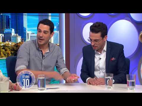 Liam Power Performs some close up magic on Studio 10