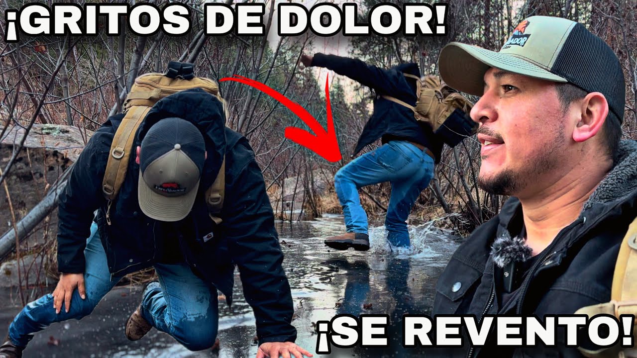 Explorador Herido En Las Montañas Se Revento El Hielo Hipotermia