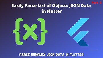 Parse List type JSON data in Flutter using Model Class || Render using ListView Builder🔥🔥🔥