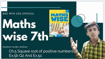 Maths wise 7th ch.5 Ex.5b and Ex.5b by ZHS