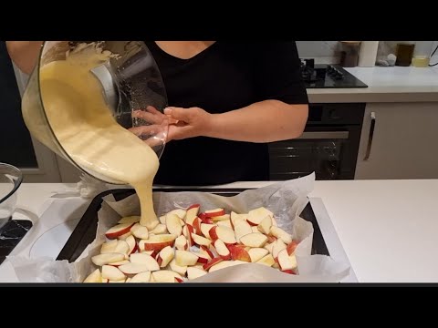 5 dk hazır. Elmalı turta!!! Yağ kullanmadan nefis bir tarif
