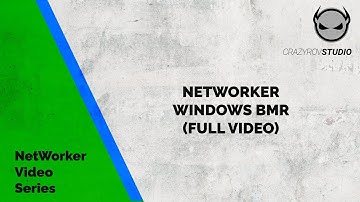 Windows BMR with NetWorker - Full Video