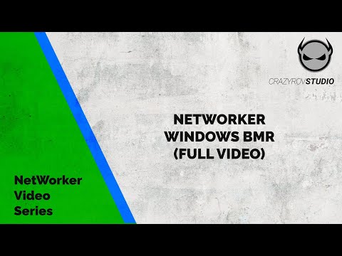 Windows BMR with NetWorker - Full Video