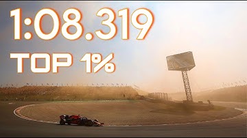Top 1% on Zandvoort F1 23 Time Trial