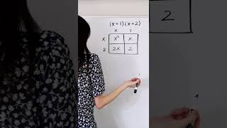 MULTIPLYING BINOMIALS #shorts #math #maths #mathematics