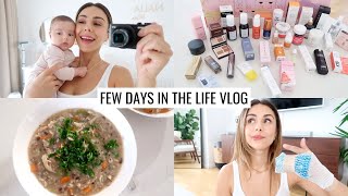 VLOG | Cozy Fall Dinner, Beauty Haul &amp; ...I Broke My Finger | Annie Jaffrey