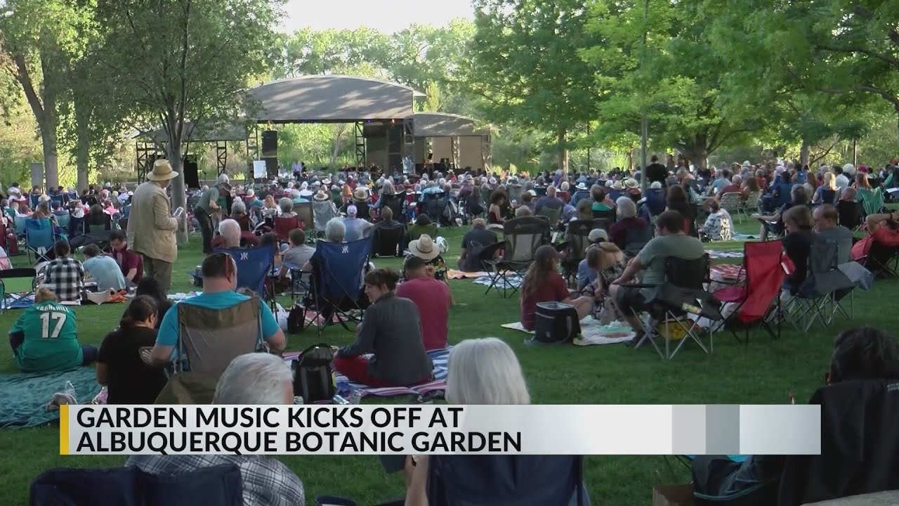 Garden Music kicks off at ABQ BioPark Botanic Garden