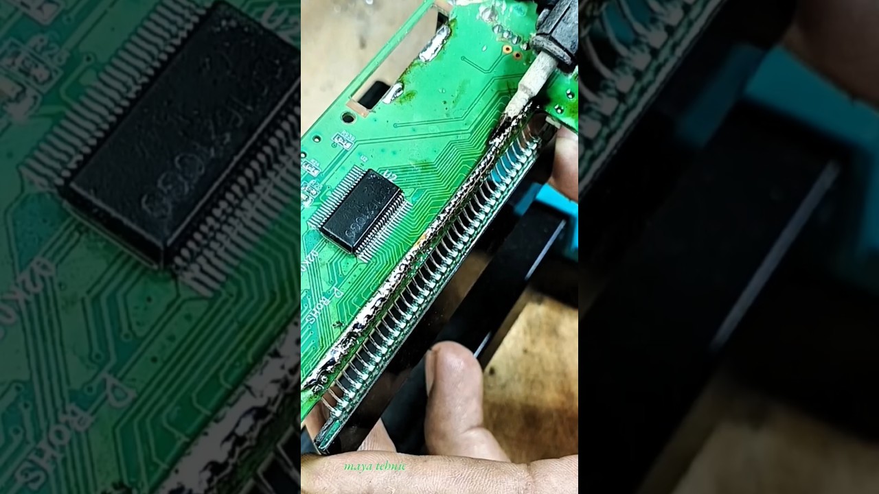 Cara lama menghapus led display 