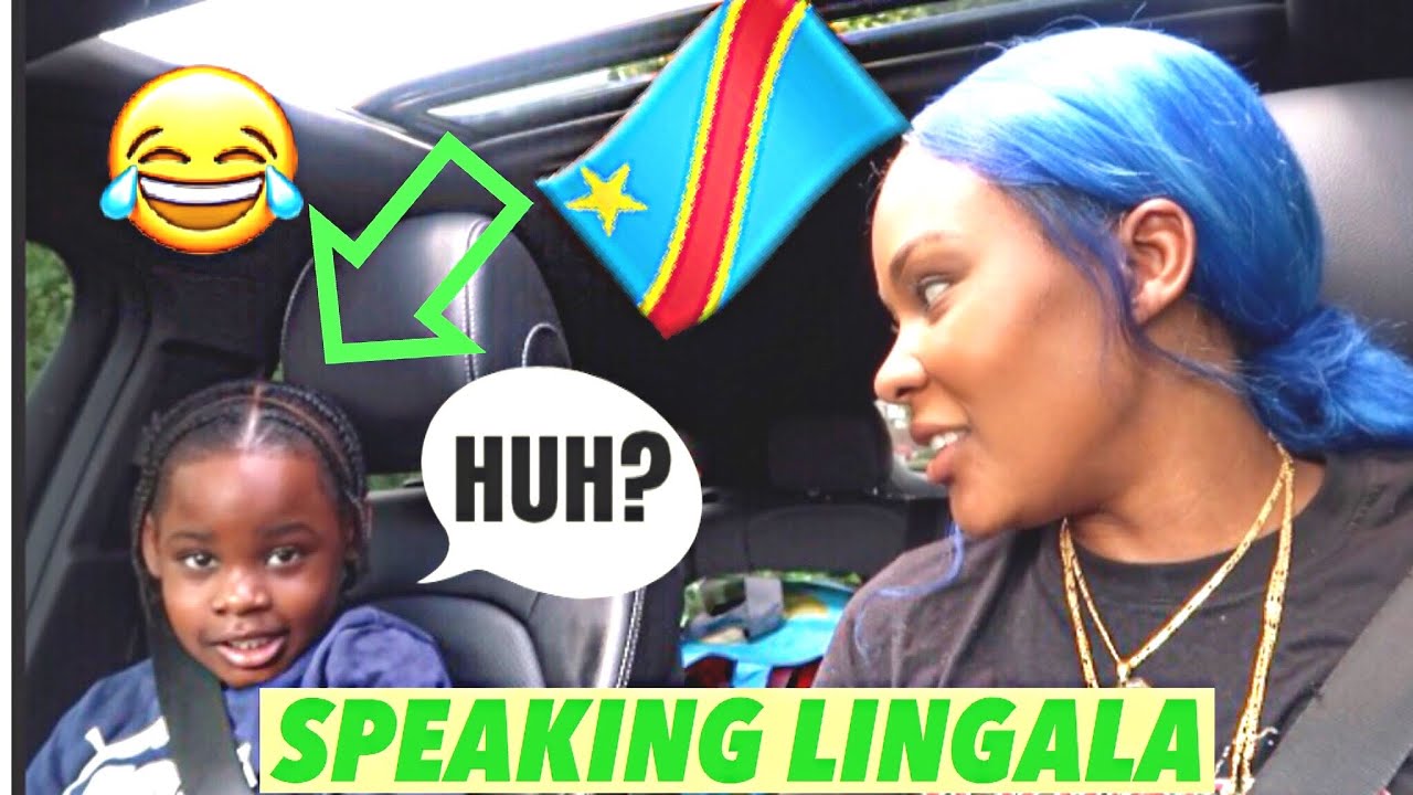 SPEAKING ONLY LINGALA TO MY KIDS FOR *24 HRS* (FAIL) 😂