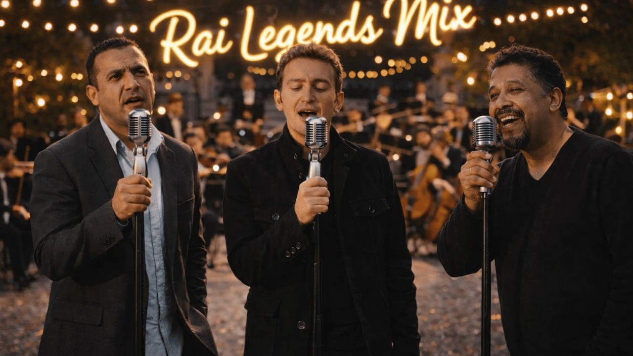 Cheb Khaled, Cheb Mami & Cheb Akil Raï Legends Cover 2026 – Sentimental