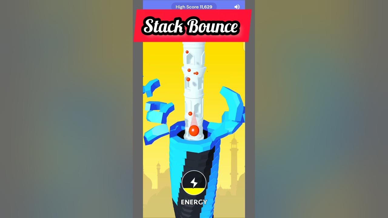 Stack Bounce Game Play🤠🤮 youtubeviralshorts shorts YouTube