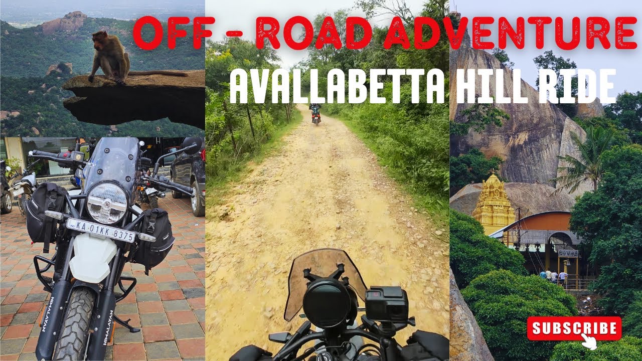 Royal Enfield Himalayan 450 🏍️ TAMES Off-Road Trails to Avalabetta Hills 🌄🔥