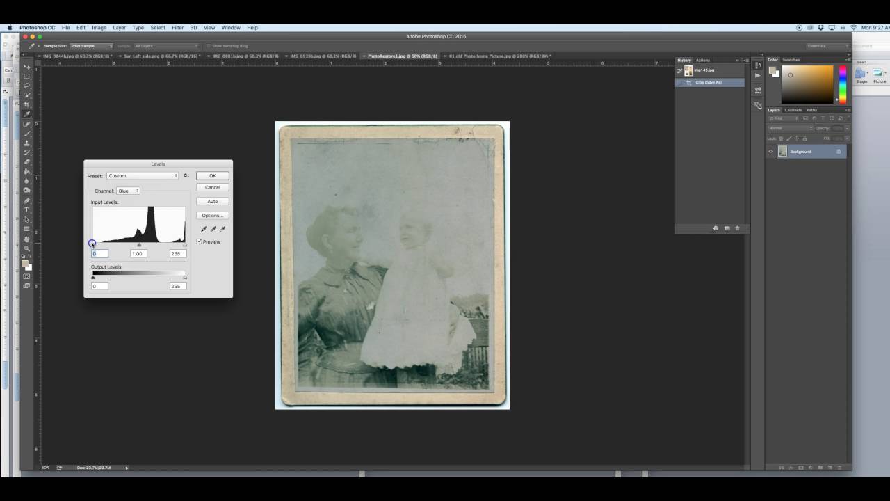 Restoring Faded Old Photos YouTube Restoring Faded Old Photos YouTube