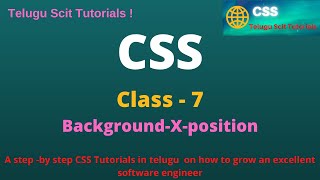 CSS||Class-7||Program-7 in CSS||background-color||CSS Tutorial for Beginners - in Telugu and English