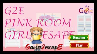G2E Pink Room Girl Escape Walkthrough [Games2Escape] screenshot 5