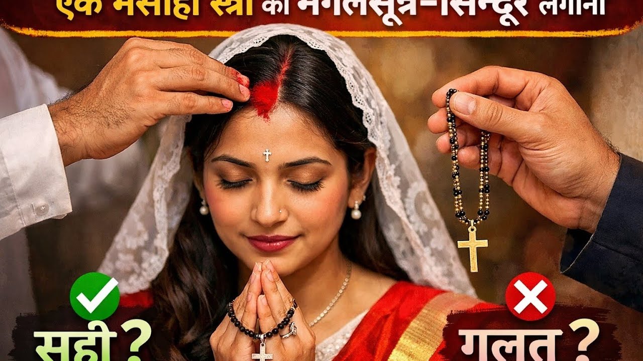 एक मसीही स्त्री का मंगलसूत्र सिन्दूर लगाना - सही या गलत  | Jesus talk | Jesus Love Me