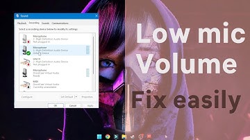 Fix Low Microphone Volume Issue in Windows 10, 11