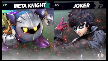 Super Smash Bros Ultimate Amiibo Fights   Request #5460 Joker vs Meta Knight