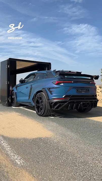 This $2M Mansory Lamborghini Urus is pure luxury on wheels! 🤩👑 #mansory #lamborghini #supercar