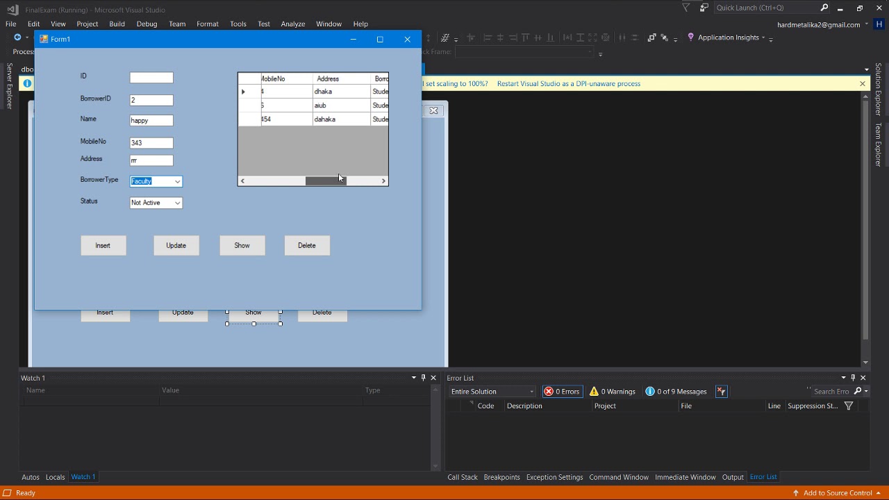 C_Sharp(C#) Graphical User Interface (GUI) | | Project Part -04|| LAB ...