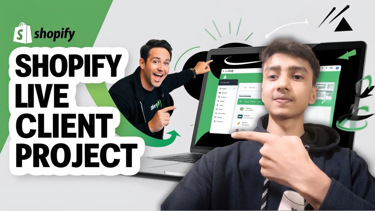 Shopify Live Client Project 🔥 | Shopify বাংলা টিউটোরিয়াল ২০২৫ 🛒 ...
