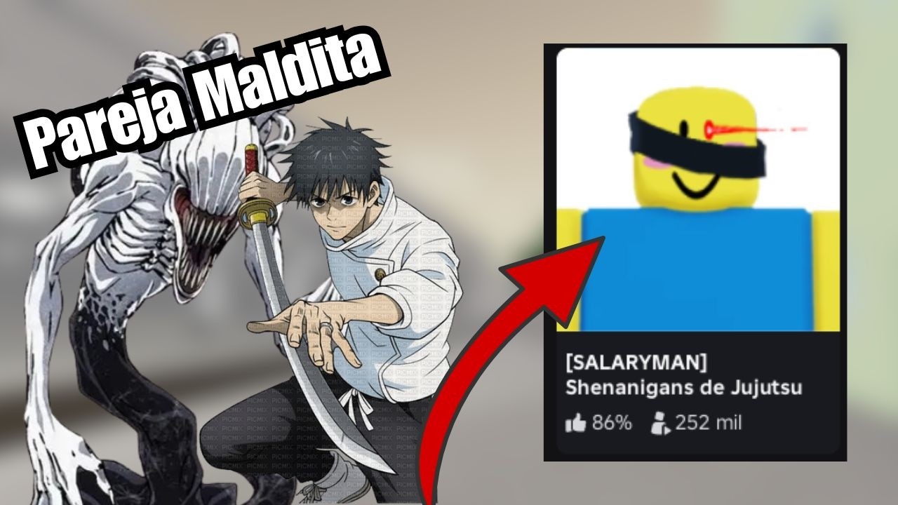 JUGANDO como la PAREJA MALDITA en Jujutsu Shenanigans