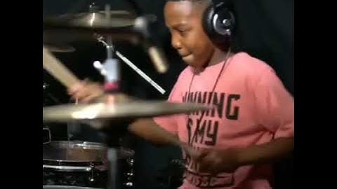 Amazing 10 Year Old Drummer Joshua Grant of Atlanta Drum Academy  Drum Solo