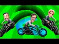 3 CONTRO 1 NELLA GARA DI SCIA MORTALE SU GTA 5!