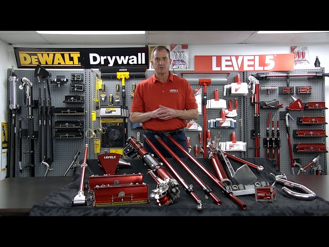 Automatic Drywall Taping and Finishing Tool Set