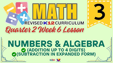 MATH 3 | NUMBERS & ALGEBRA | WEEK 6 LESSON | QUARTER 2 | REVIED CURRICULUM
