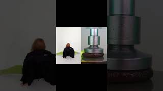 Thumbnail for #hydraulicpressgirl vs Avocado duet with @crushingasmr3  #performanceart