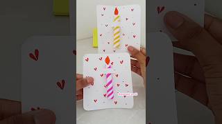 DIY Birthday Card 🎂 #craft #art #diy #cute #love #handmade