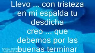 Video thumbnail of "O me voy o te vas - Marco Antonio Solis"