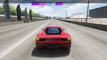 testing race UI