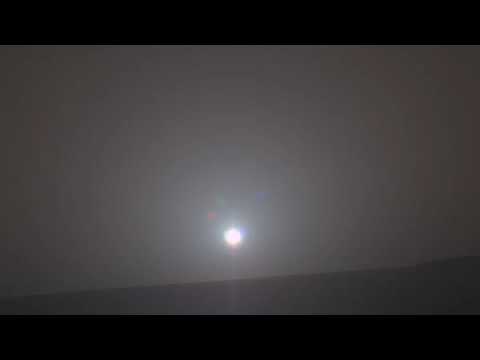 NASA SC18 Opportunity Mars Sunrise