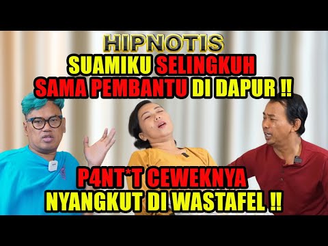 DIHIPNOTIS‼️ ISTRI PERGOKIN SUAMI SELINGKUH DI DAPUR SAMA PEMBANTU‼️ MALAH DIDAMPRAT SUAMI‼️