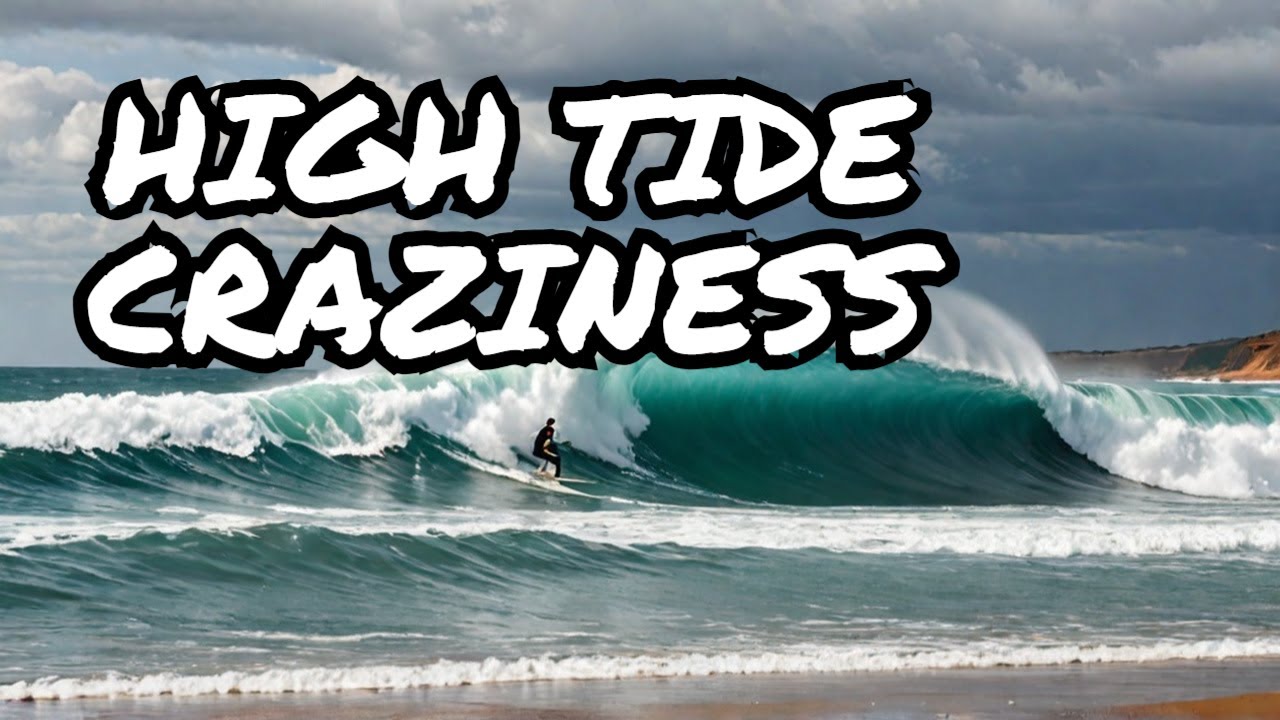 The HIGH TIDE at Fortescue Beach Is INSANE YouTube