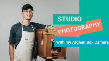 Studio Photography with the Afghan Box Camera