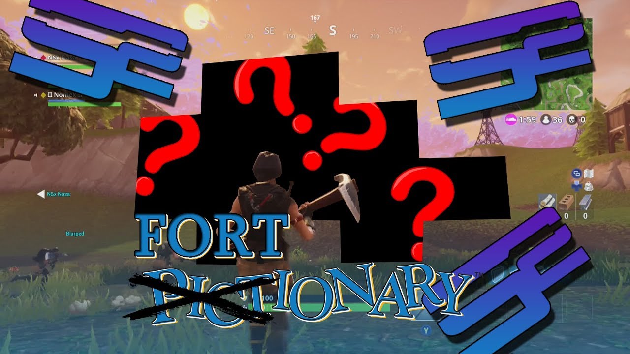 FORTIONARY VS FANS!! (Pictionary in Fortnite) 