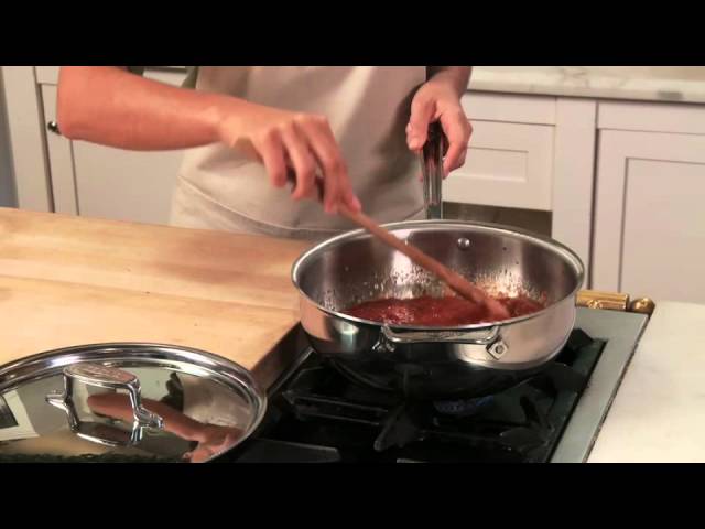 Copper Core 5-ply Bonded Cookware, Essential Pan, 6 quart