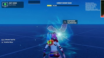 Fortnite creative teleport with a remote tutorial