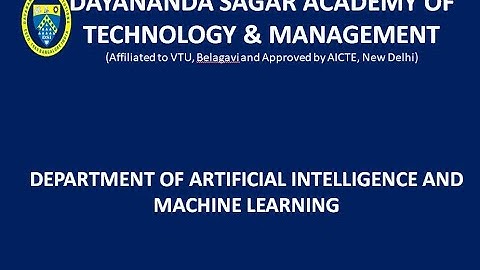 Department of AI & ML - DSATM