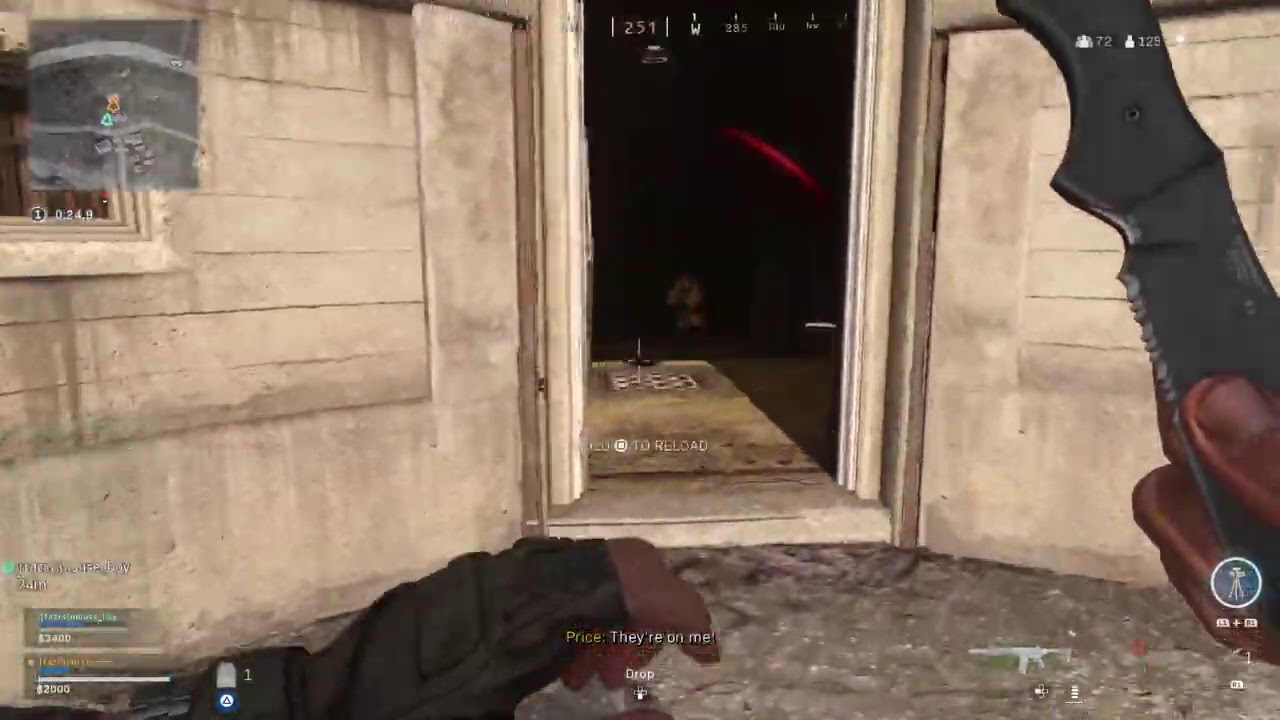 Warzone throwing knife kill YouTube