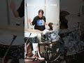 Green Day - Boulevard of Broken Dream 叩いてみた🥁 #shorts #yukafukaya #ドラム #叩いてみた