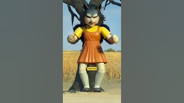 Squid Game Doll AI Wolf Edit #squidgame #squidgame2 #squidgameedit #ai #trending