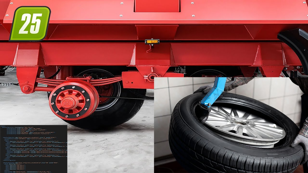 FS25 | Reifen/Räder Configuration in der XML