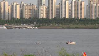 또바기 's [ 20190616 ] 섬마을 선생님 - 이미자 ( 우주 / 김미정 , 장혜경 , 이경미 ) 한강 거리 예술가 공연 ( 여성 중창 ) 슬음생