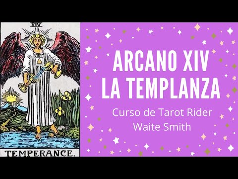 ARCANO XIV LA TEMPLANZA - Curso de Tarot online gratuito Rider Waite Smith