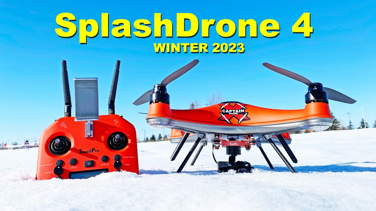 Flying the Splashdrone 4 - Winter 2023 